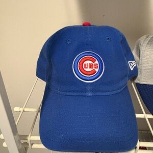 New Era Royal Blue Chicago Cubs Cap with Red & White Logo